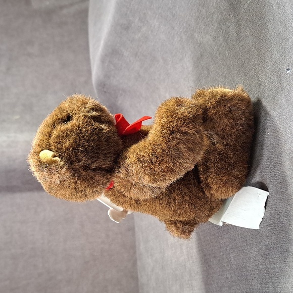 Vintage Gund Gunderbear Dark Brown Jointed Teddy Bear Toy VG 8" 1993 - Picture 5 of 16